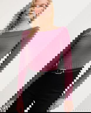 United Colors of Benetton pulover culoarea violet, light, 1W2AD10E0