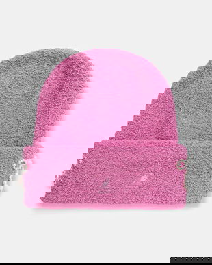 Kangol căciulă PEARL BEANIE culoarea roz, K3794.PP692