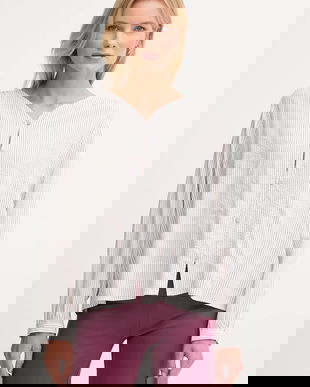 United Colors of Benetton cămașă culoarea alb, regular, 570QDQ0CH