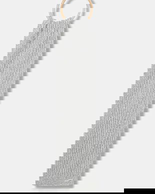 Pepe Jeans fular culoarea gri, melanj, PL0600001