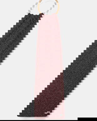 Pepe Jeans eșarfă din amestec de lână culoarea bordo, uni, PL0600004