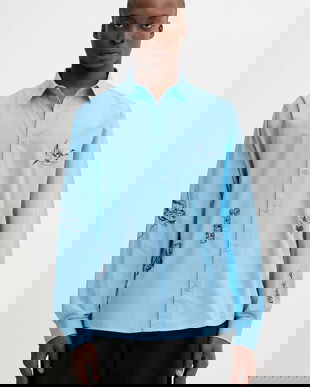 Desigual cămașă din bumbac LUCCA cu guler clasic, regular, 25WMCW32