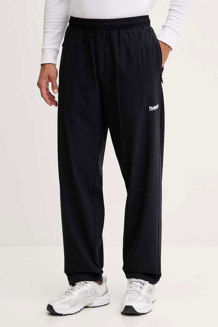 Hummel pantaloni de trening culoarea negru, uni, 229897