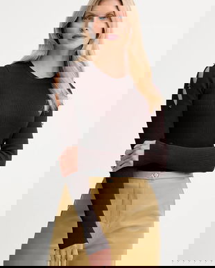 Sessun pulover culoarea maro, 25109028