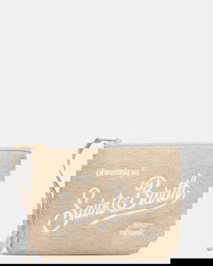 MC2 Saint Barth portfard culoarea bej, ALI0022