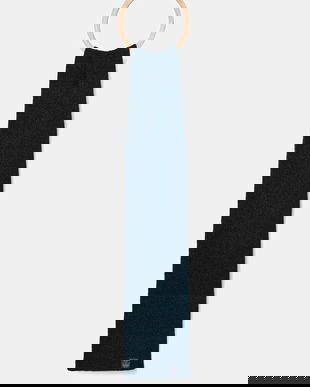 Pepe Jeans eșarfă din amestec de lână culoarea turcoaz, uni, PM0600001