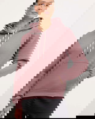 Under Armour bluză Project Rock culoarea maro, cu glugă, cu imprimeu, 6005087