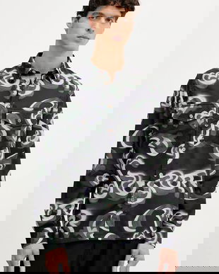 PS Paul Smith cămașă culoarea bleumarin, cu guler clasic, regular, M2R-647X-T22496