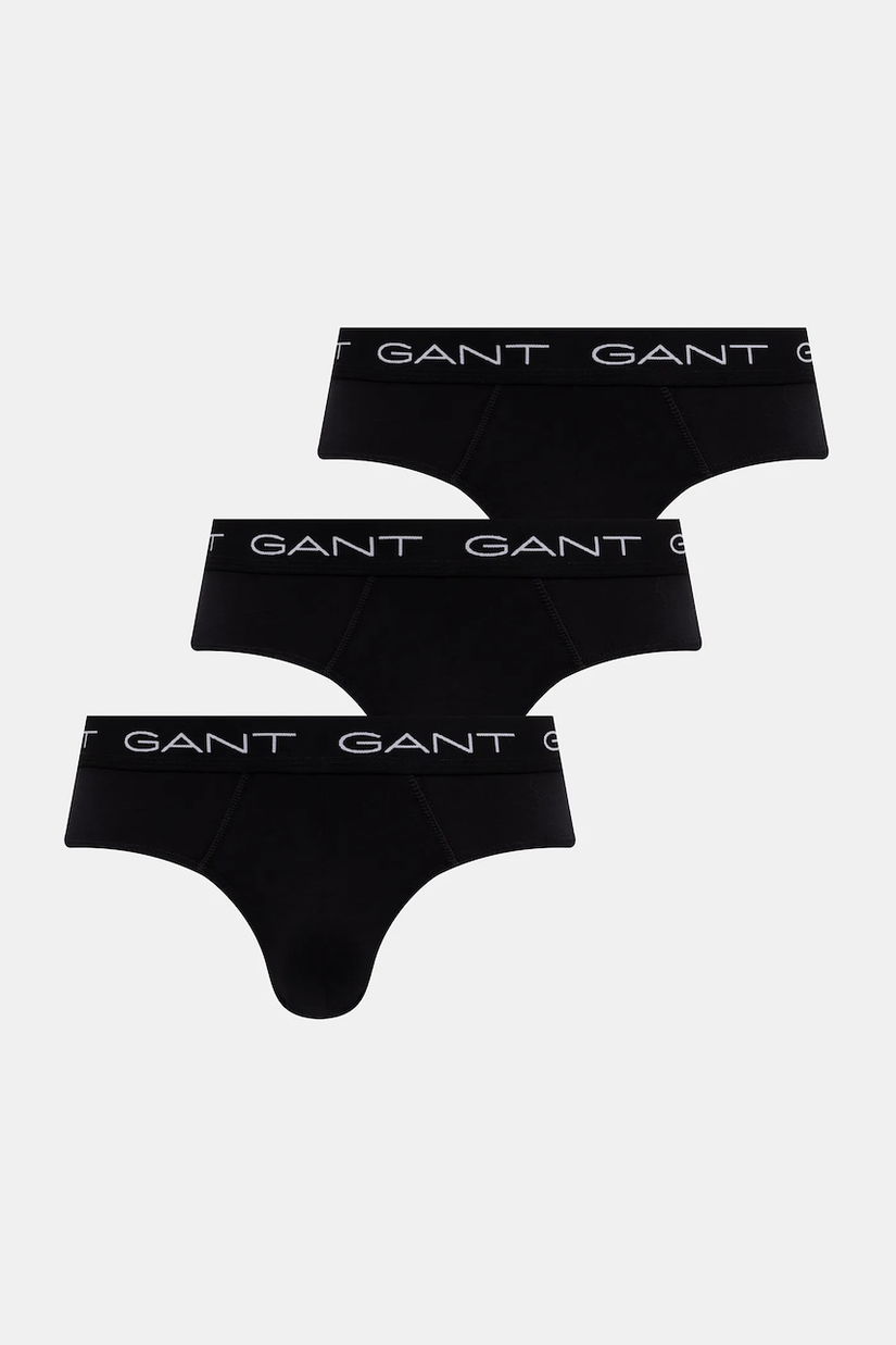 Gant slip 3-pack culoarea negru, 900023001