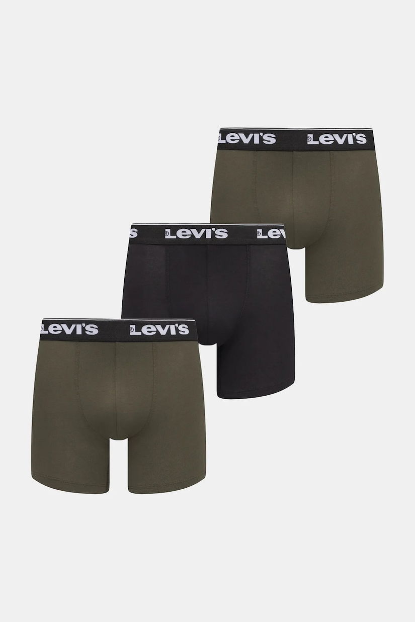 Levi's 3-pack culoare verde 37149-1202