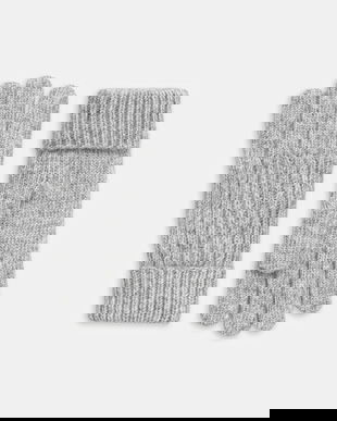 Pepe Jeans mănuși culoarea gri, PL0800002