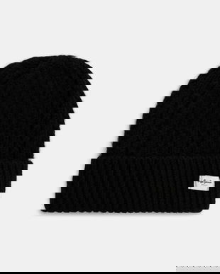 Pepe Jeans căciulă culoarea negru, PL0400007