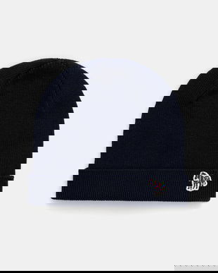 Paul Smith căciulă de lână culoarea bleumarin, M1A-383MK-TZEBRA