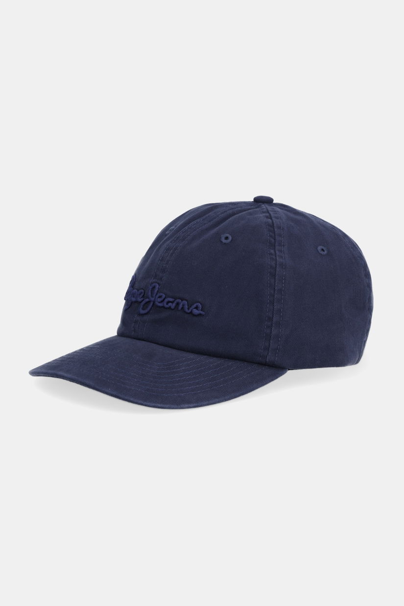 Pepe Jeans șapcă de baseball din bumbac culoarea bleumarin, PM0400005
