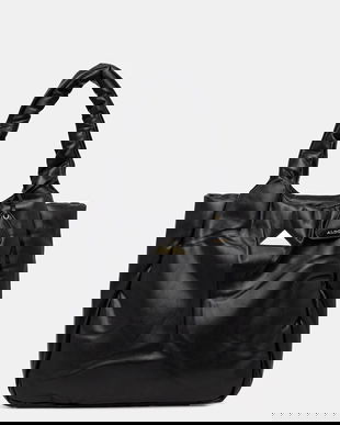 Aldo poșetă culoarea negru, PPUFFCARRYY.006