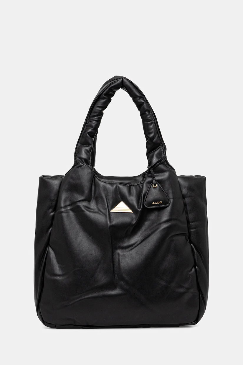 Aldo poșetă culoarea negru, PPUFFCARRYY.006