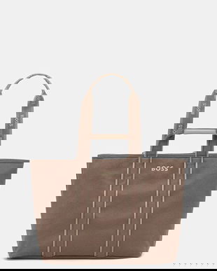 BOSS poșetă culoarea verde, 50552483