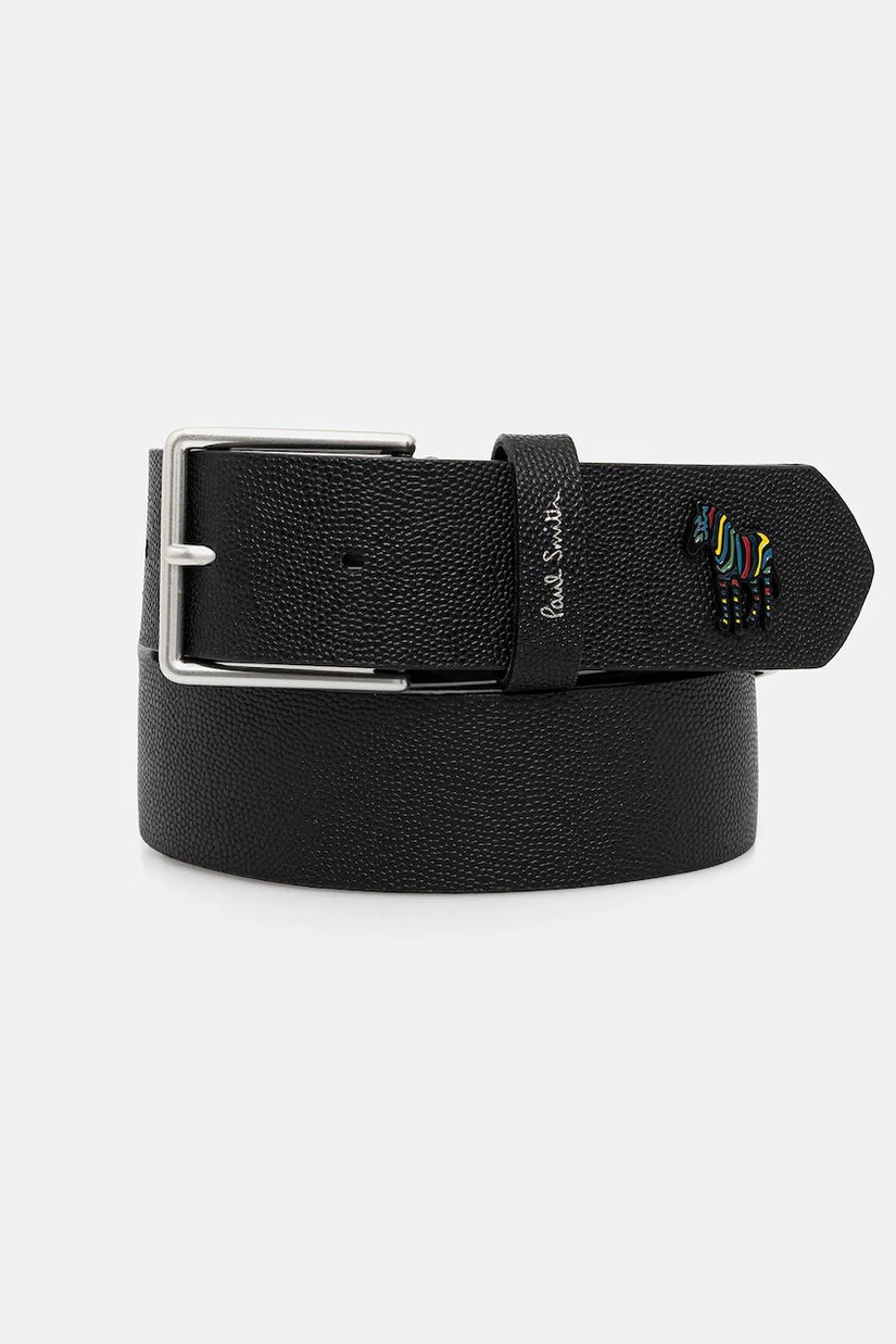 Paul Smith curea de piele culoarea negru, M1A-8111-PMUZEB