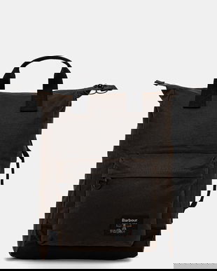 Barbour rucsac Field Wax culoarea verde, mare, uni, UBA0714