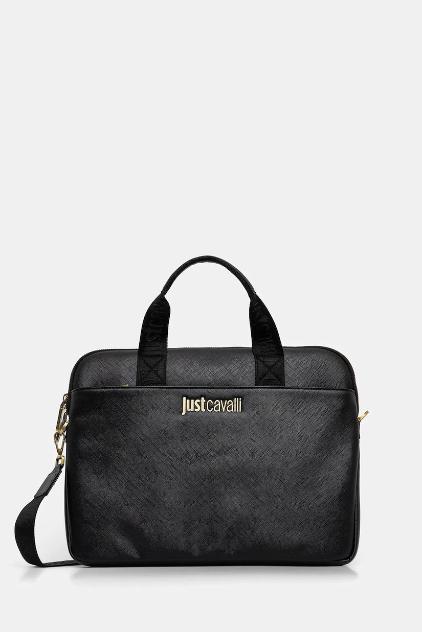 Just Cavalli geantă culoarea negru, 79QA4B36 ZSB85