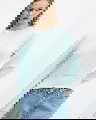 adidas hanorac de bumbac All Szn French Terry culoarea turcoaz, uni, JV9820