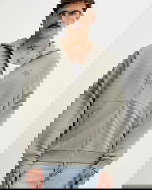 adidas bluză Fi 3S culoarea verde, cu glugă, cu imprimeu, JW7112