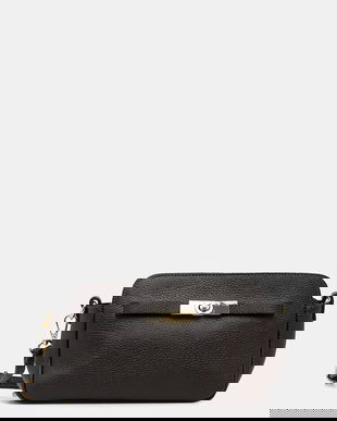 Answear.LAB poseta de piele culoarea maro