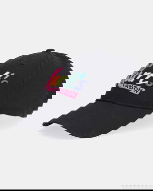 Kurt Geiger London șapcă de baseball din bumbac culoarea negru, 5075000499