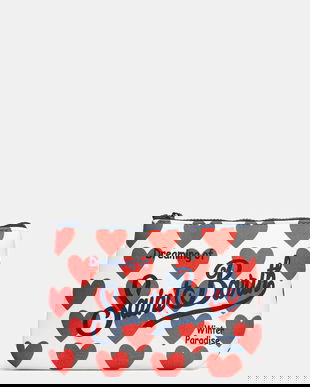 MC2 Saint Barth portfard culoarea violet, ALI0002