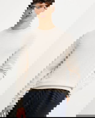 Marc O'Polo pulover din amestec de lână culoarea gri, light, 529514460504