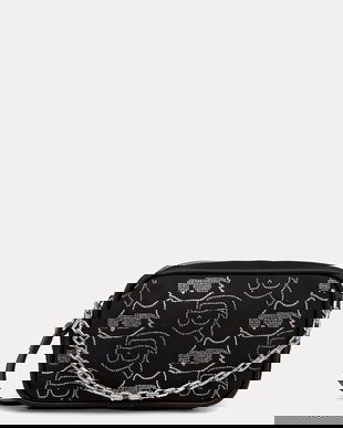 Karl Lagerfeld poșetă culoarea negru, A4W30254