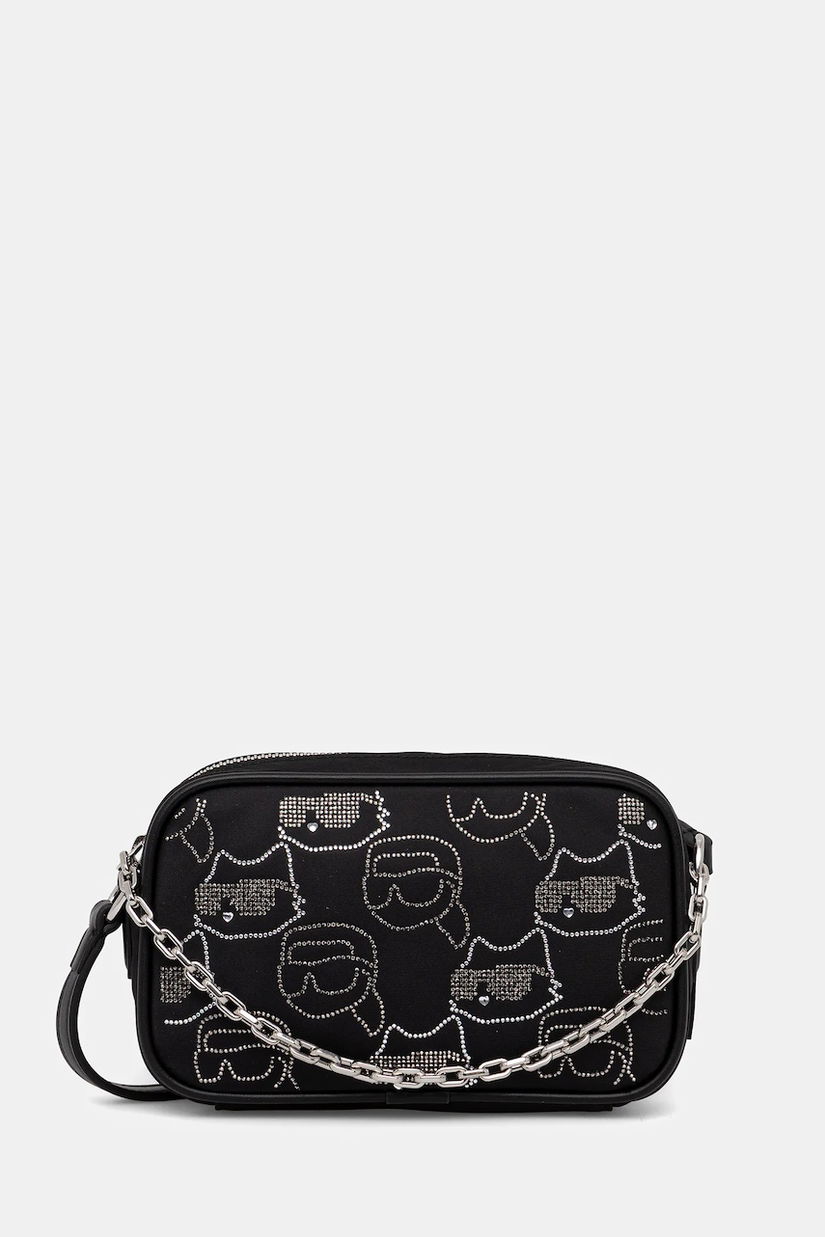 Karl Lagerfeld poșetă culoarea negru, A4W30254