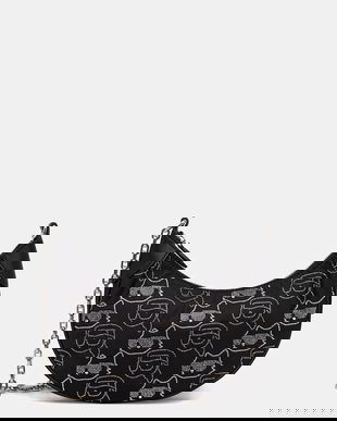 Karl Lagerfeld poșetă culoarea negru, A4W30253