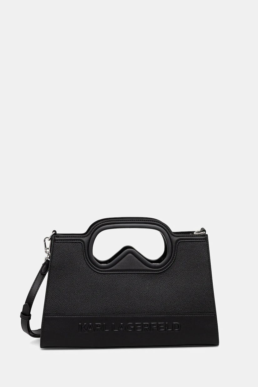Karl Lagerfeld poșetă culoarea negru, A4W30283