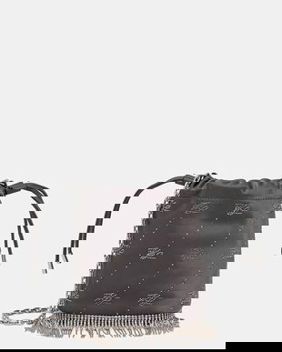 Karl Lagerfeld poșetă culoarea gri, A4W30112