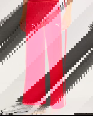 Puma pantaloni de trening culoarea rosu, 629803