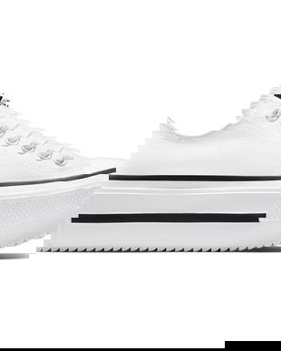 Tenisi unisex Converse Ct As Lift Double Stack A15491C, 41.5, Alb