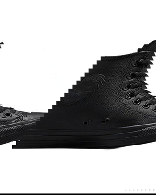 Tenisi unisex Converse Chuck Taylor HI Leather 135251C, 37.5, Negru