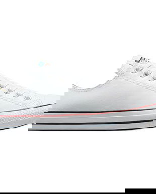 Tenisi unisex Converse Chuck Taylor Ox Leather 132173C, 46.5, Alb