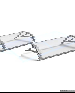 Copertina Pro Alu+Plexiglas de usa, negru transparent, Maprofi - 200x80 cm