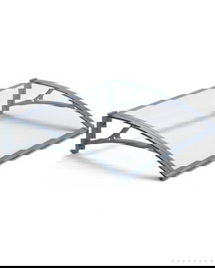 Copertina Pro Alu+Plexiglas de usa, negru transparent, Maprofi - 150x100 cm