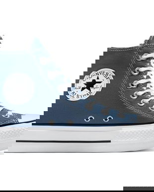 Tenisi femei Converse Chuck Taylor All Star Lift A12957C, 39, Albastru