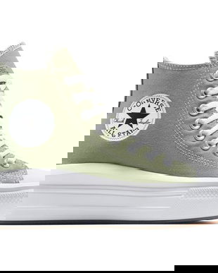 Pantofi sport femei Converse Chuck Taylor All Star Move A12994C, 36, Gri