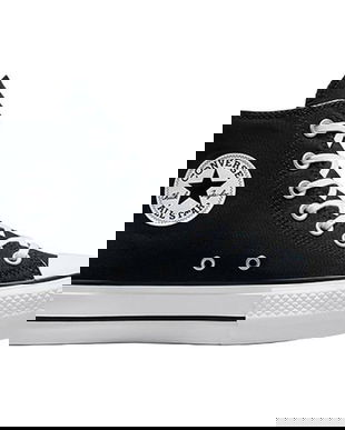 Tenisi femei Converse Chuck Taylor All Star Lift Hi 560845C, 41.5, Negru