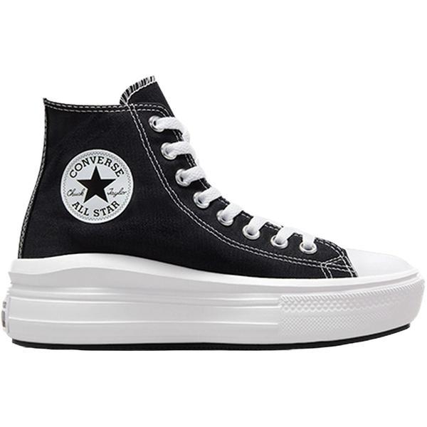 Tenisi femei Converse Chuck Taylor All Star Move Hi 568497C, 42, Negru