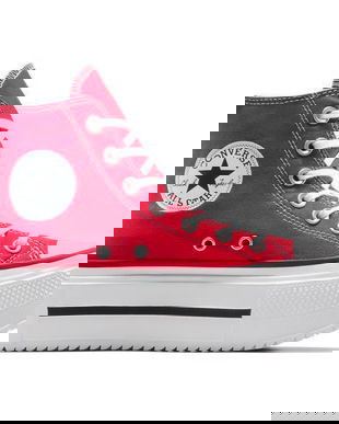 Tenisi femei Converse Chuck Tlr As Lift Double Stack A15542C, 39, Rosu