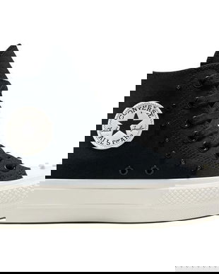 Tenisi femei Converse Chuck Taylor All Star Lift A15540C, 37, Negru