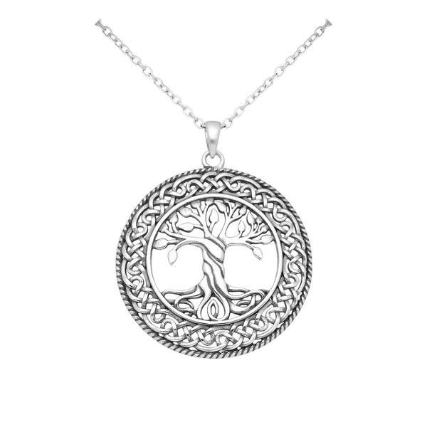Pandantiv din argint 925, model Arborele Vietii - 6.3g
