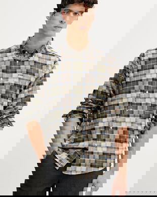 Barbour cămașă din bumbac FORTROSE cu guler button-down, regular, MSH4991