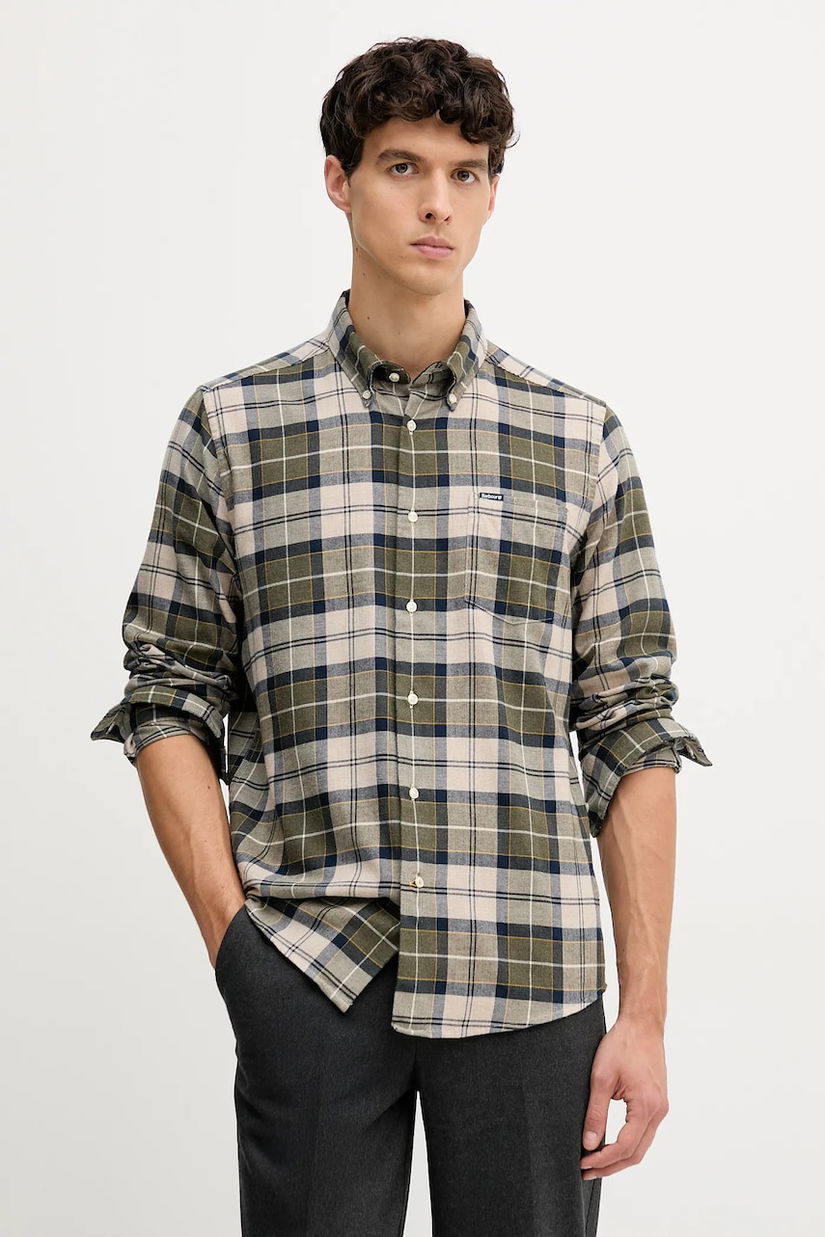 Barbour cămașă din bumbac FORTROSE cu guler button-down, regular, MSH4991